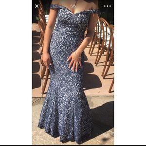 Beautiful blue dress